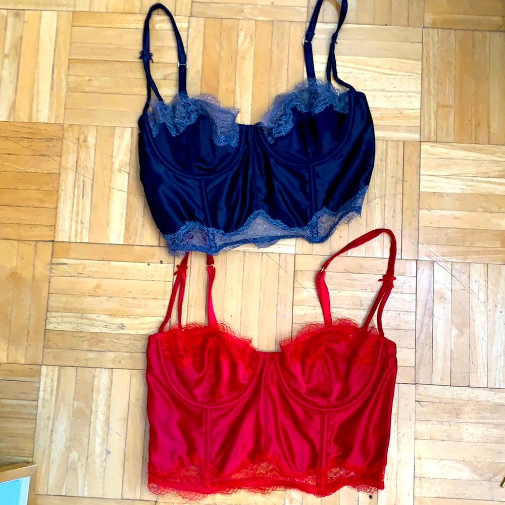 Victoria Secret unlined bustier bra